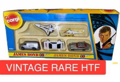 Vintage Corgi Juniors 3082 James Bond 007 Five Car Set 1979
