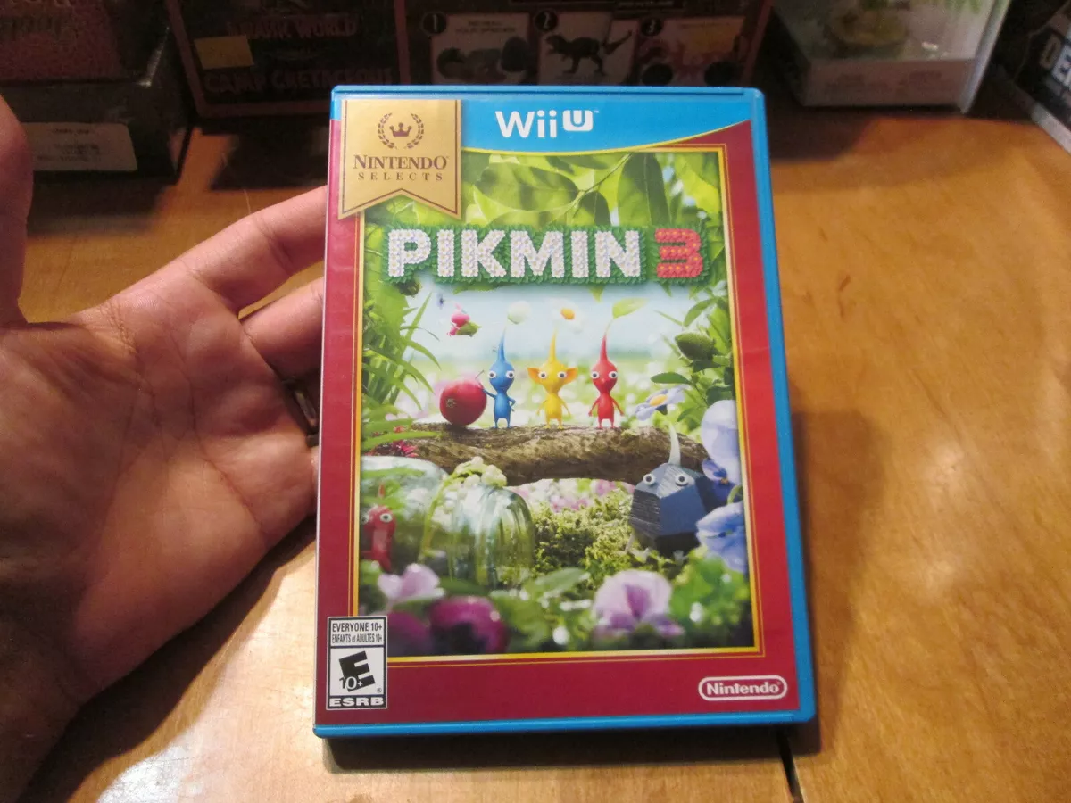 Pikmin 3 NINTENDO WII U COMPLETE WORKS PERFECTLY NINTENDO SELECTS
