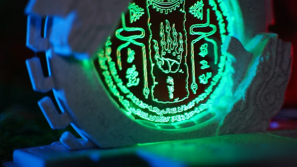 Zelda Zonai Shrine Portal Ouroboros Statue Lamb 3D Print Collectible Fan Art Pop - Image 4 of 4