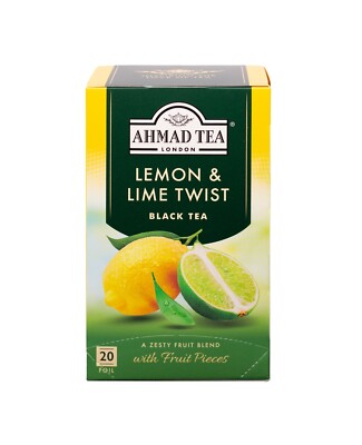 Ahmad Tea - Lemon & Lime Twist - 20 Teebeutel à 2g