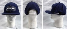 Polaris RZR Snapback Baseball Hat Mens Blue Flexfit Acrylic Wool Spandex