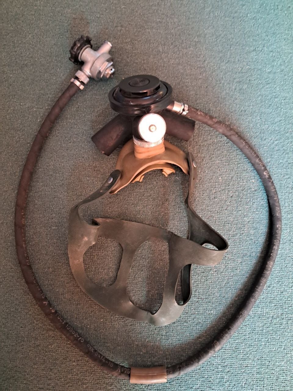USSR Russian diving regulator Yunga (ASV-2. Ukraina-2) + free DIN adapter