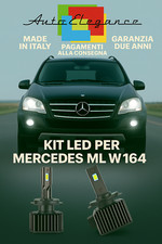 ???? Set LED D1S 6000K Weiß Abblendlicht + Nebelscheinwerfer für Mercedes ML W164 ???? Set LED D1S 6000K Weiß Abblendlicht + Nebelscheinwerfer für Mercedes ML W164
