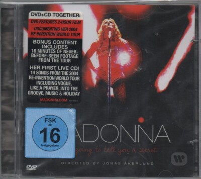 Madonna Live I'm Going To Tell You A Secret CD & DVD NEU The Beast Within Vogue