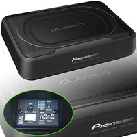 Pioneer TS-WX130EA Aktiv Subwoofer 160W Kompakt Platzsparend Leistungsstark Bass