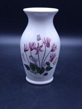 Portmeirion Botanic Garden Cylamen 5.25'' Vase-1st Quality