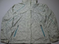 Columbia Youth Unisex Size 14/16 Basic Jacket Gray Spotted Outerwear