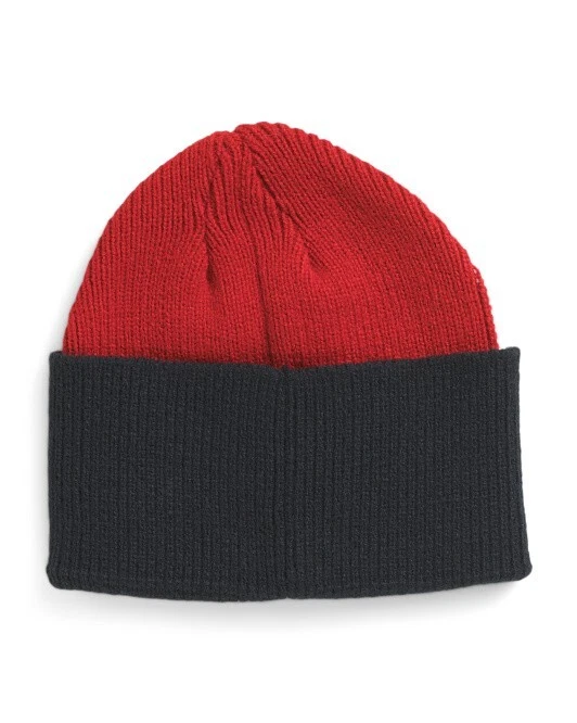 Tommy Hilfiger Gorro Puño Acanalado Bisectado Azul Rojo Blanco Foto 3 de 3