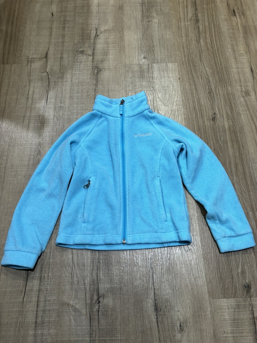 Columbia Youth Jacket Size XS 5/6X Fleece Full Zip Long Sleeves