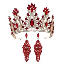 Tiaras and Crowns for Women,Crystal Wedding Tiara for Women Royal Queen Crown...