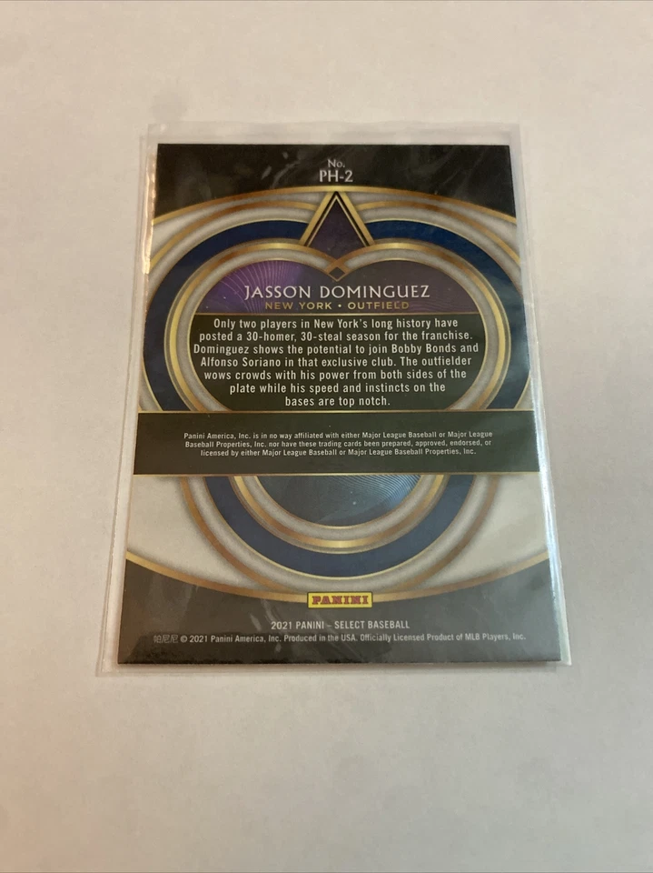 2021 Panini Select Jasson Dominguez #PH-2 Phenomenon New York Yankees - Image 2 of 2