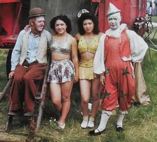 Circus, Clown, Carnivals, Posters, vintage 4" x 6" photo reprint Quality 163