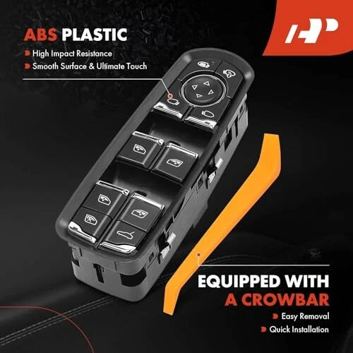 Interruttore alzacristalli elettrico lato guida anteriore sinistro Master compatibile con Porsche - Foto 5 di 7