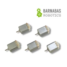 5 x Mini 130 DC 1.5V-3V Hobby Toy Robot STEM Motor USA seller