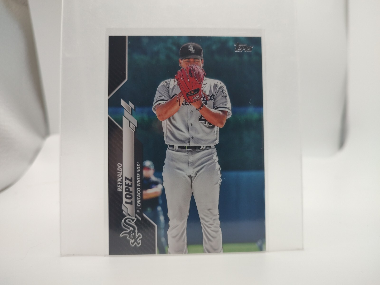 2020 Topps Series 2 Reynaldo Lopez Black Parallel #488 Limited to 69