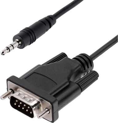 StarTech.com 9 Pin Male VGA to 3.5mm Male Audio Jack/Plug Conversion Cable - 6ft