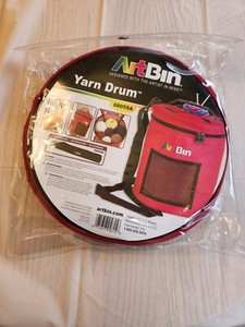 ArtBin 6806SA Yarn Drum, Portable Knitting & Crochet Storage, Poly Canvas NEW