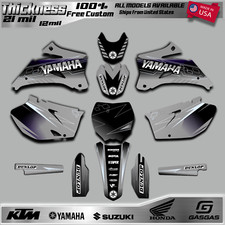 Yamaha YZF 250/450 Custom  Graphics Kit 2006 2009 decals shipping free from USA
