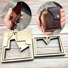 Card Holder Case Leather Craft Cutting Die Wallet Pouch Purse Wooden Die mold