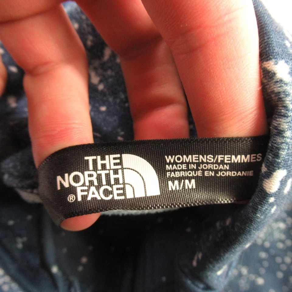 Pulôver North Face para Mulheres Médio Manga Longa 1/4 Zip Azul Leve - Imagem 4 de 4