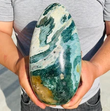 6.32lb Natural Colorful Ocean Jasper Crystal Freeform Display Mineral Specimen