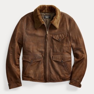 rrl leather jacket