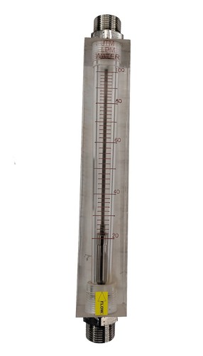 Water Rotameter Acrylic Body Top- Bottom Male Connection SS Material for Indus. - Picture 28 of 30
