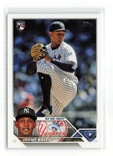 JHONY BRITO #US279 2023 TOPPS YANKEES