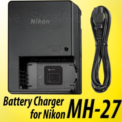 Nikon OEM Charger MH-27 For EN-EL20 Battery, 1 S1, 1 J1, 1 J2, 1