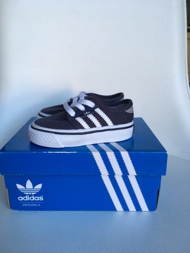 adidas infant blue brand new trainers size 3