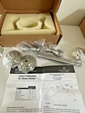 Broadway Collection Dominion Suite Bathroom Toilet Paper Wall Holder Silver NEW