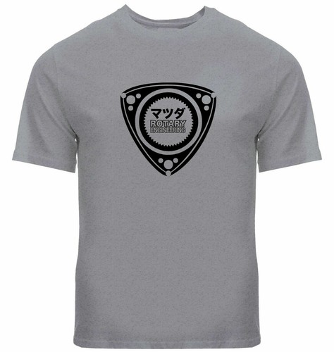 Mens/Unisex Tee T-Shirt Gift Shirts Print Rotary Motor Engine RX3 RX7 RX8 Wankel - Picture 12 of 33