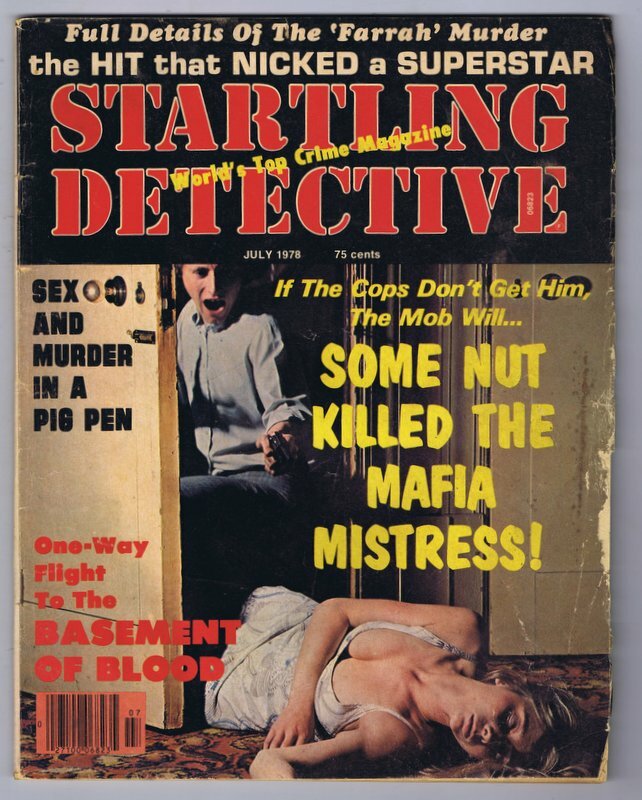 ORIGINAL Vintage July 1978 Startling Detective Magazine GGA | eBay