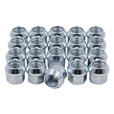 24 Pcs 14x1.5 Open End Bulge Acorn Lug Nut