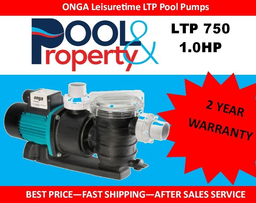Onga Leisuretime 1.0HP Pool Pump LTP750 EBAY EXCLUSIVE eBay