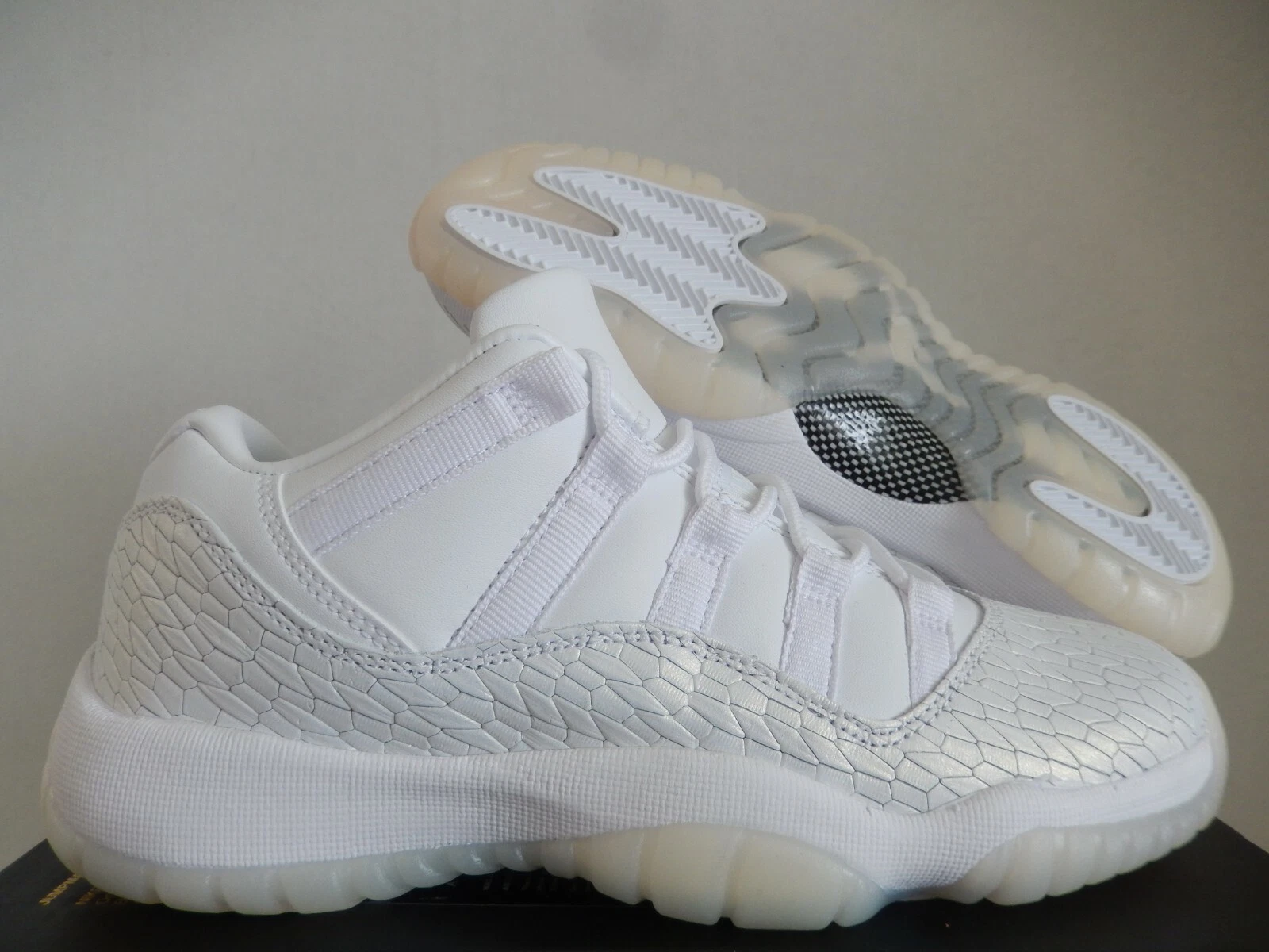 NIKE AIR JORDAN 11 RETRO LOW PR HC GG "HEIRESS" TAGLIA 5Y DONNA TAGLIA 6 5 [897331 100]