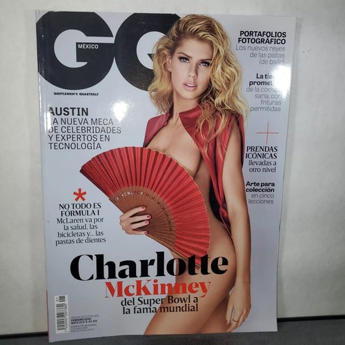 GQ Magazin Spanisch Mexiko Februar 2016 Charlotte McKinney AKT wie ESPN Körper - Bild 3 von 11