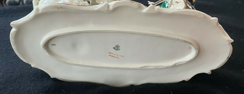 Antique Dresden Porcelain Instrumental Musical Group Figurine - Picture 7 of 7
