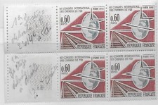1966 variétés 4 timbres congres chemin de fer   N° 1488  Neufs **