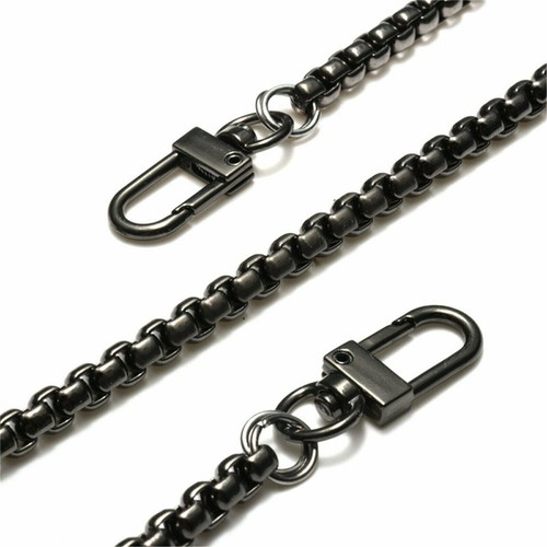 120cm Metal Handbag Shoulder Strap Bag Purse Chain Smooth Replacement Crossbody - Picture 16 of 21