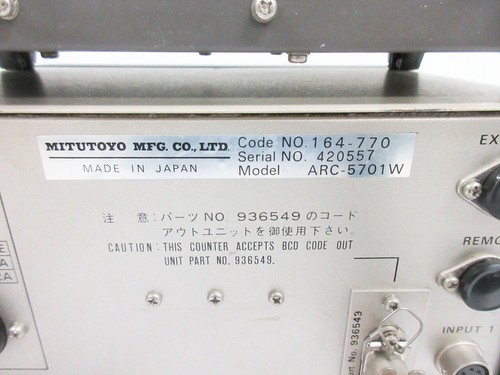 IMPRESORA Y PEDAL MITUTOYO 164-770 X-Y COORDINE MESUREMENT ARC-5701W y 164-513 - Imagen 10 de 12
