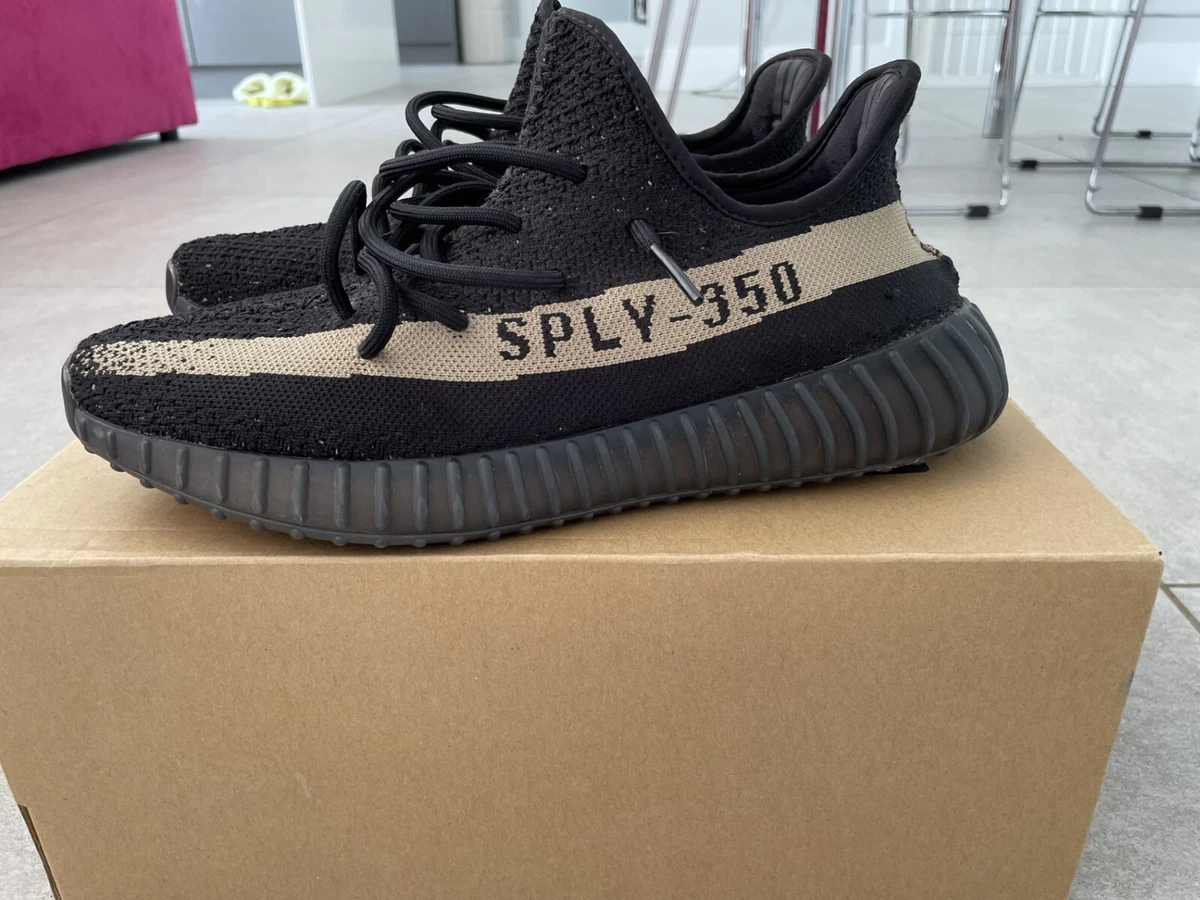 Yeezy Boost 350 V2 Core Black Green UK9.5