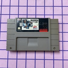 Madden NFL 96 (Super Nintendo Entertainment System, 1995)