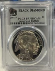 New Listing2001-P $1 American Buffalo Proof Silver Dollar ~ PCGS PR70DCAM - Black Diamond