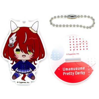 Win Variation Uma Musume Pretty Derby Mochidoru Acrylic Stand Keychai Japan U708