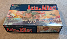 1986 MB Axis & Allies WWII Gamemaster Series Board Game Milton Bradley READ