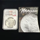 1921 Morgan Silver Dollar $1 - NGC BU / .9 / w/Redbook Info Sheet - No Reserve!