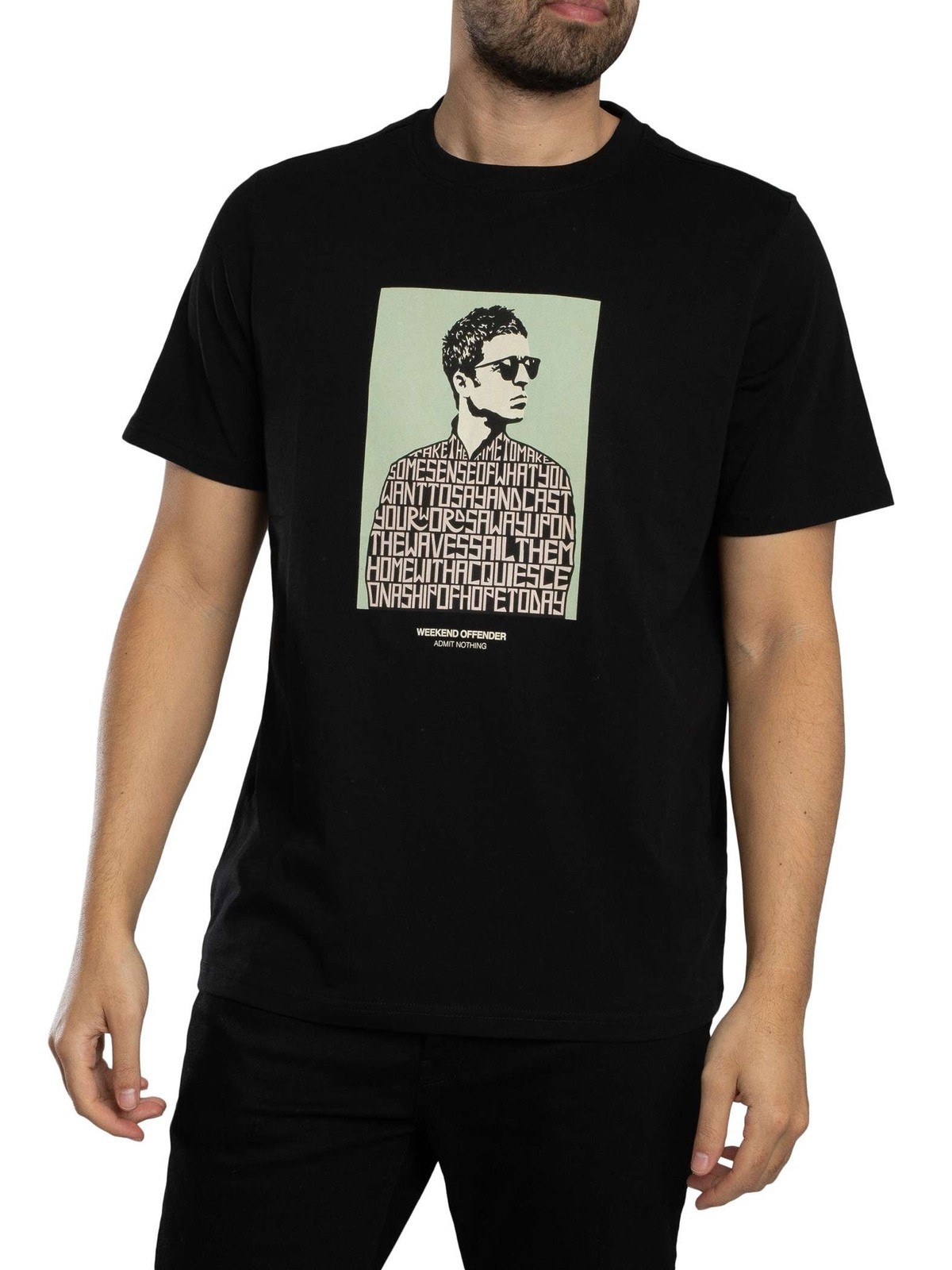 Weekend Offender Camden Graphic T-Shirt, Black - XXL