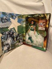 1994 Barbie as Scarlett O'Hara 12997 Gone With the Wind Grn Wht BBQ Dress NRFB