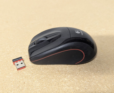 Logitech Wireless Mouse Performance Laser 848nm W/ Dongle Tested